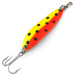 Vintage  Luhr Jensen Krocodile Die #3 UV, 1/2oz Yellow / Red / Black / Nickel fishing spoon #7523