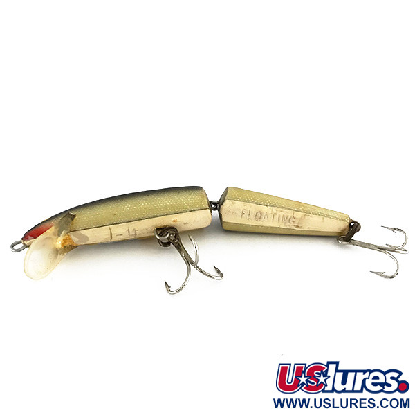 Vintage   Rapala Jointed J-11 SFC, 1/3oz G (Gold) fishing lure #7526