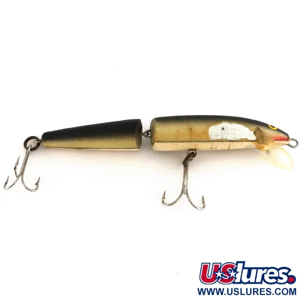 Vintage Rapala Jointed J-11 SFC, 1/3oz G (Gold) fishing lure #7526