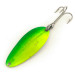   Main liner UV, 2/5oz Yellow / Green / Nickel fishing spoon #7538