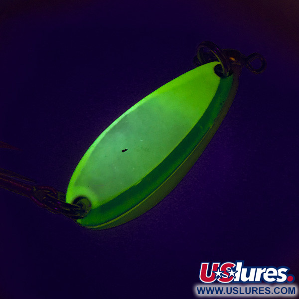Vintage  Luhr Jensen Krocodile UV, 1/3oz  fishing spoon #7542