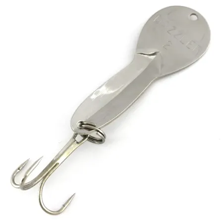 Acme Dazzler #2, 1/4oz Hammered Nickel fishing spoon #7547