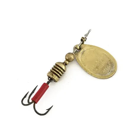 Vintage Vintage Mepps Aglia 1 (1960s), 1/8oz Brass spinning lure #7550