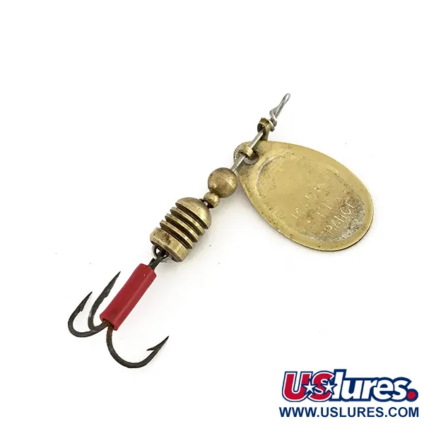 Vintage   Vintage Mepps Aglia 1 (1960s), 1/8oz Brass spinning lure #7550