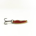 Vintage  Acme Kamlooper Junior​, 1/4oz Red / White / Gold fishing spoon #7551
