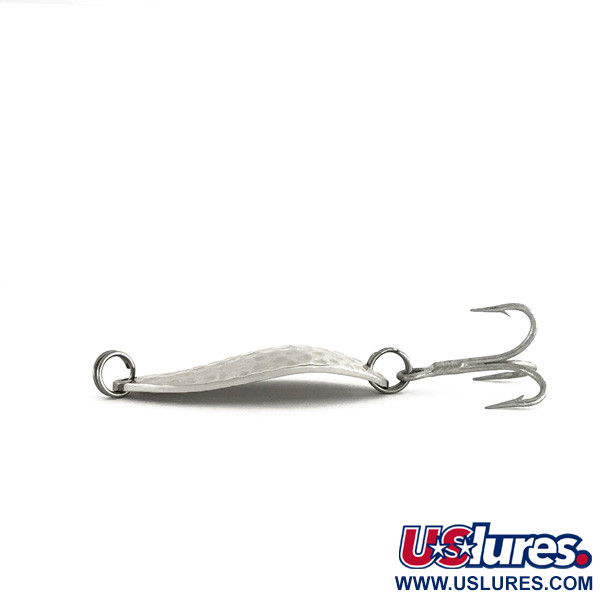  Luhr Jensen Little Jewel, 1/3oz Hammered Nickel fishing spoon #7553