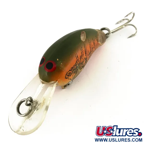 Vintage Norman Deep Tiny N , 1/8oz crawdad fishing lure #7557