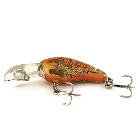 Vintage Norman Deep Tiny N , 1/8oz crawdad fishing lure #7557