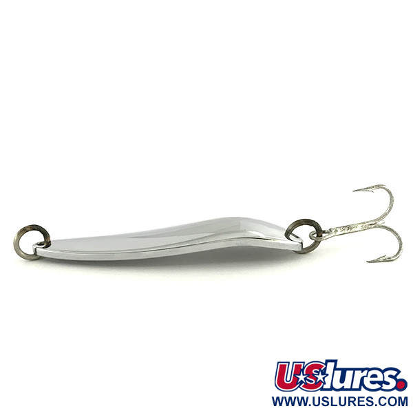  Luhr Jensen Krocodile Die #4, 2/3oz Nickel fishing spoon #7566