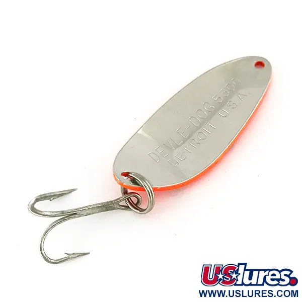  Eppinger Dardevle Devle Dog 5300, 1/3oz Red / Black / Nickel fishing spoon #14468