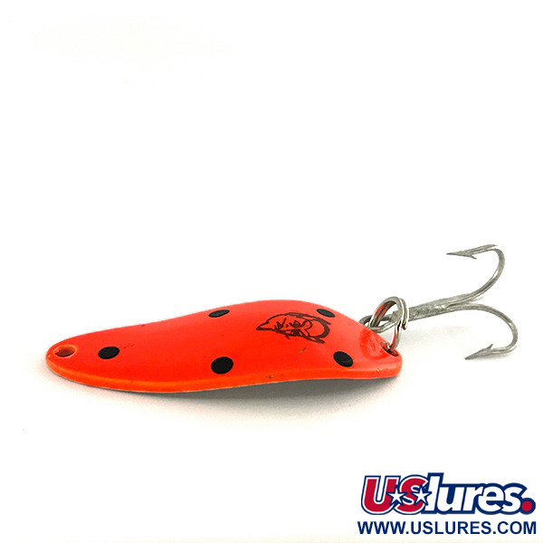  Eppinger Dardevle Devle Dog 5300 UV, 1/3oz Red / Black / Nickel fishing spoon #7570