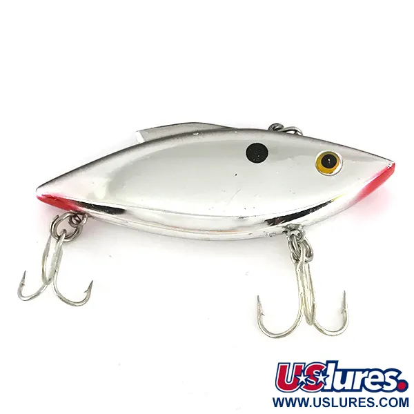 Vintage   Bill Lewis Rat-L-Trap, 1/2oz RT 25 Nickel Black Back fishing lure #7576