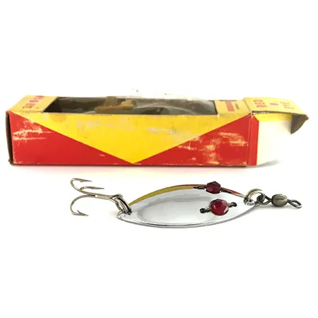 Hofschneider Red Eye, 1/4oz Nickel / Red Eyes fishing spoon #7583