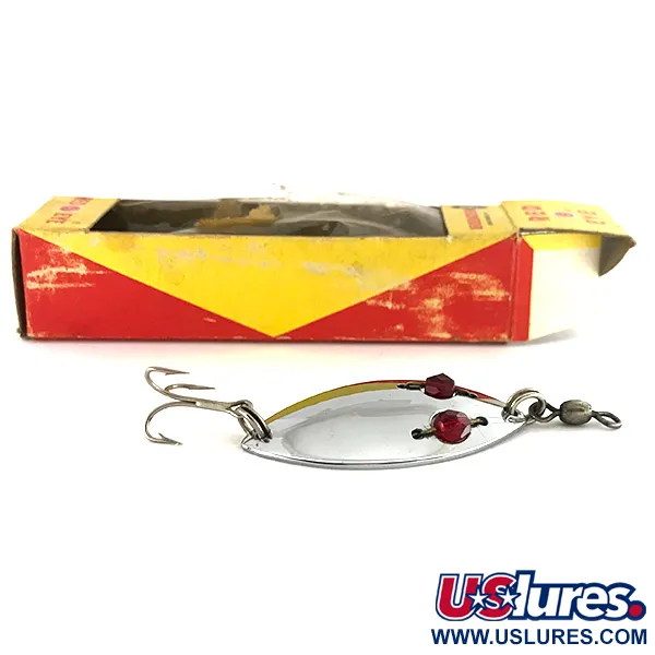  Hofschneider Red Eye, 1/4oz Nickel / Red Eyes fishing spoon #7583