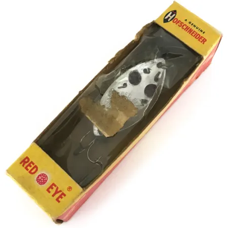 Hofschneider Red Eye, 1/4oz Nickel / Red Eyes fishing spoon #7583