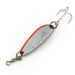  Luhr Jensen Krocodile UV, 1/3oz Nickel / Red fishing spoon #7587