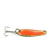 Vintage  Acme Kamlooper Junior​ UV, 1/4oz Nickel / Orange fishing spoon #7588