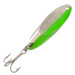 Vintage  Acme Kastmaster UV, 3/8oz Nickel / Green fishing spoon #7592