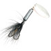  Yakima Bait Worden’s Original Rooster Tail, 3/16oz Nickel / Black spinning lure #7603