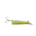 Vintage  Luhr Jensen Krocodile UV, 1/3oz Yellow fishing spoon #7604