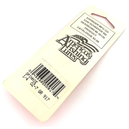 Eppinger Dardevle Spinnie, 1/3oz Five of Diamonds fishing spoon #7608