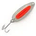 Vintage   Blue Fox Pixee UV, 1/2oz Hammered Nickel / Red fishing spoon #7610