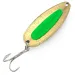 Vintage   Blue Fox Pixee UV, 1/2oz Gold / Green fishing spoon #7612