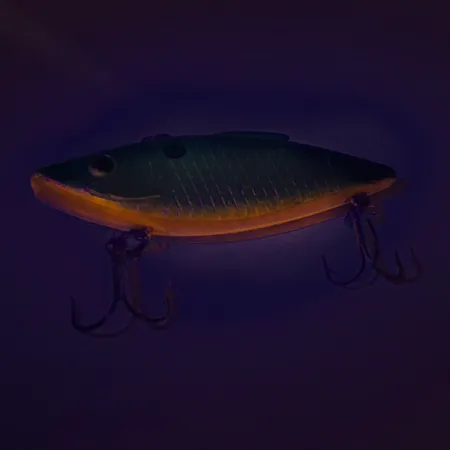 Vintage Bill Lewis Rat-L-Trap UV, 1/2oz RTSY1 System Nickel Shad fishing lure #7614