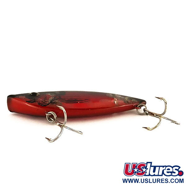 Vintage   Bill Lewis Rat-L-Trap, 3/4oz RTL6 Lectric Red fishing lure #7624