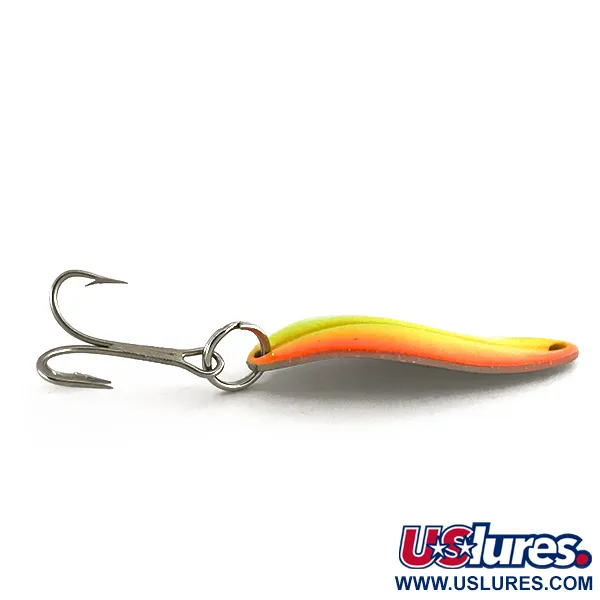  TODDCO Main liner UV, 2/5oz Yellow / Orange / Nickel fishing spoon #7638