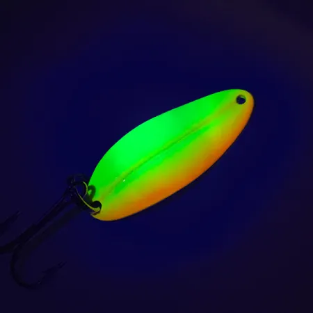 TODDCO Main liner UV, 2/5oz Yellow / Orange / Nickel fishing spoon #7638