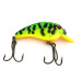 Vintage   Cotton Cordell Big O UV, 1/8oz Fire Tiger fishing lure #7640