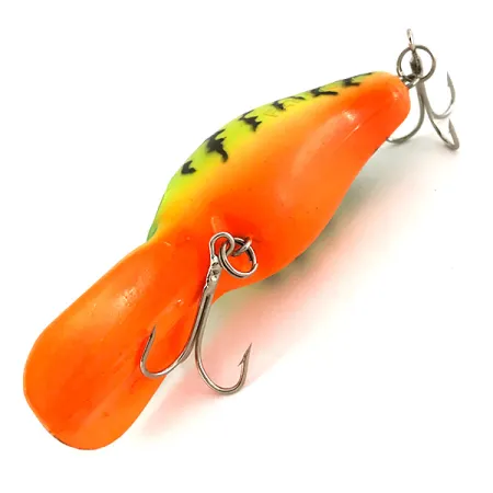 Vintage Yakima Bait Fatfish, 1oz Fire Tiger fishing lure #7649