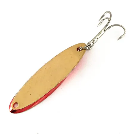 Vintage Acme Kastmaster , 1/2oz Red / Gold fishing spoon #7656