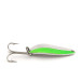 Vintage   Acme Little Cleo, 1/4oz Nickel / Green fishing spoon #7660