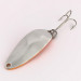  Seneca Little Cleo (Hula Girl), 1/3oz Orange / Nickel fishing spoon #7661