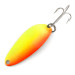  Seneca Little Cleo (Hula Girl) UV, 1/3oz Yellow / Orange / Nickel fishing spoon #7662