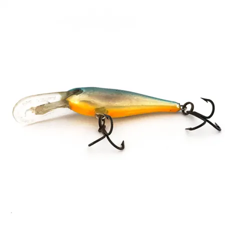 Vintage Rapala Shad Rap Deep Runner 05, 3/16oz Blue fishing lure #7670