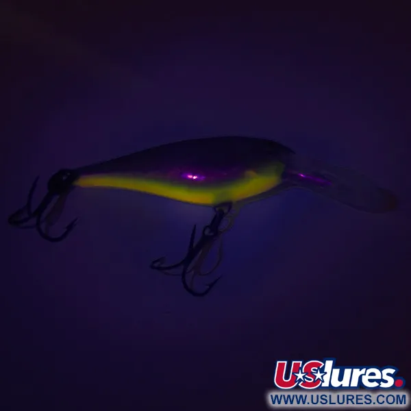 Vintage Rapala Shad Rap Deep Runner 05, 3/16oz Blue fishing lure #7670