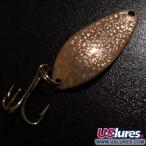 Vintage  Seneca Little Cleo Crystal, 1/4oz Crystal (Copper Scale)  fishing spoon #7672