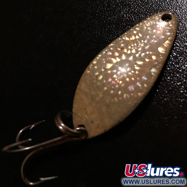Vintage  Seneca Little Cleo Crystal, 1/4oz Crystal (Golden Scale)  fishing spoon #7674