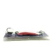   Blue Fox Strobe Tear Drop Spoon, 2/5oz Red / White / Nickel fishing spoon #7676