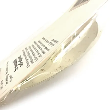 Weedless Johnson Silver Minnow, 1oz Silver / Silver Plated fishing spoon #7678