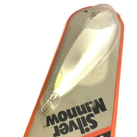 Weedless Johnson Silver Minnow, 1oz Silver / Silver Plated fishing spoon #7678