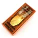   Weedless Johnson Silver Minnow, 3/16oz Gold fishing spoon #7681
