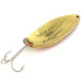Vintage  Luhr Jensen Little Jewel, 3/4oz Gold / Red fishing spoon #7682