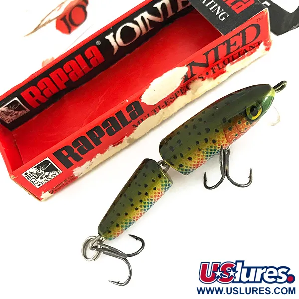 Rapala Jointed J-5, 1/8oz Trout fishing lure #7688