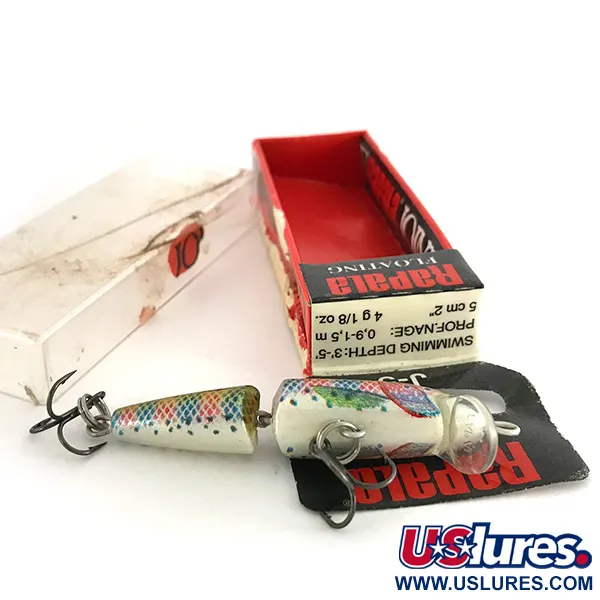 Rapala Jointed J-5, 1/8oz Trout fishing lure #7688