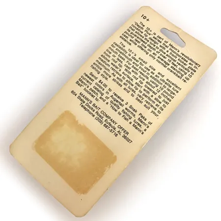 Mann's Bait  Mann's 10+, 1/3oz fishing lure #7689