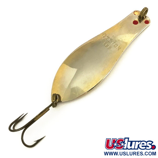 Vintage   Little Doctor 265, 1/3oz Gold fishing spoon #7693